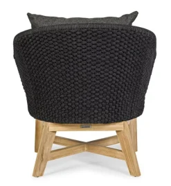 POLTRONA IN CORDA PER ESTERNO ANTRACITE - COACHELLA