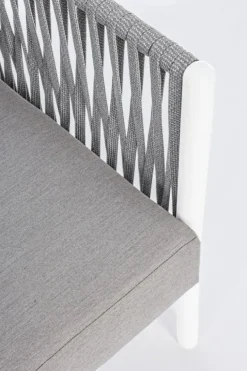 POLTRONA IN CORDA PER ESTERNO BIANCO WG20 - FLORENCIA