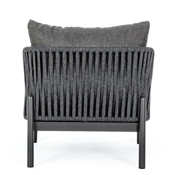 POLTRONA IN CORDA PER ESTERNO ANTRACITE WG21 - FLORENCIA