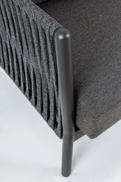 POLTRONA IN CORDA PER ESTERNO ANTRACITE WG21 - FLORENCIA