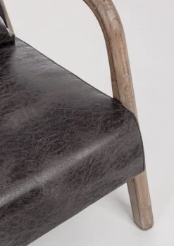 POLTRONA IN ECOPELLE - ANCILLA