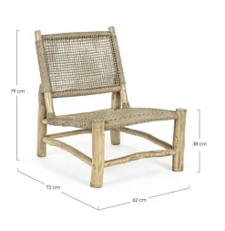 POLTRONA IN FIBRA SINTETICA - LAMPOK