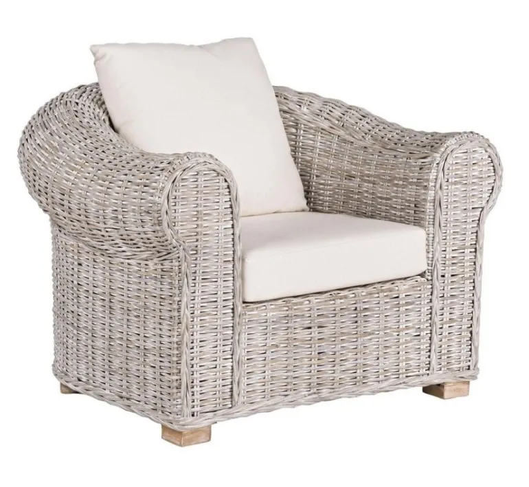 POLTRONA IN FIBRE NATURALI - COBA