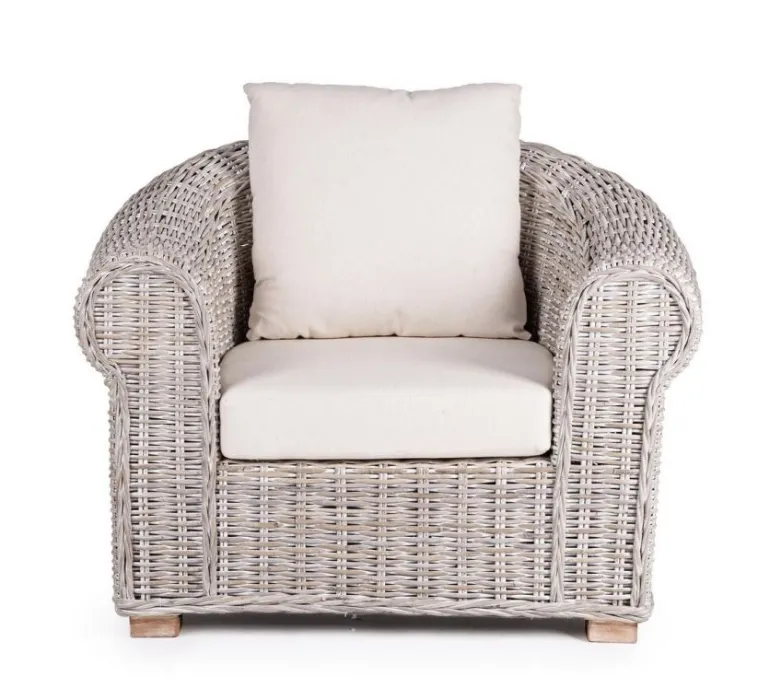 POLTRONA IN FIBRE NATURALI - COBA