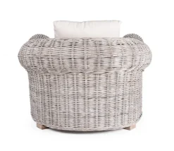 POLTRONA IN FIBRE NATURALI - COBA