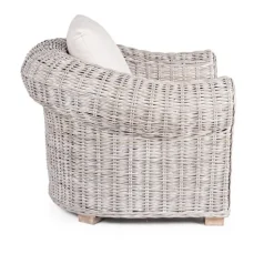 POLTRONA IN FIBRE NATURALI - COBA