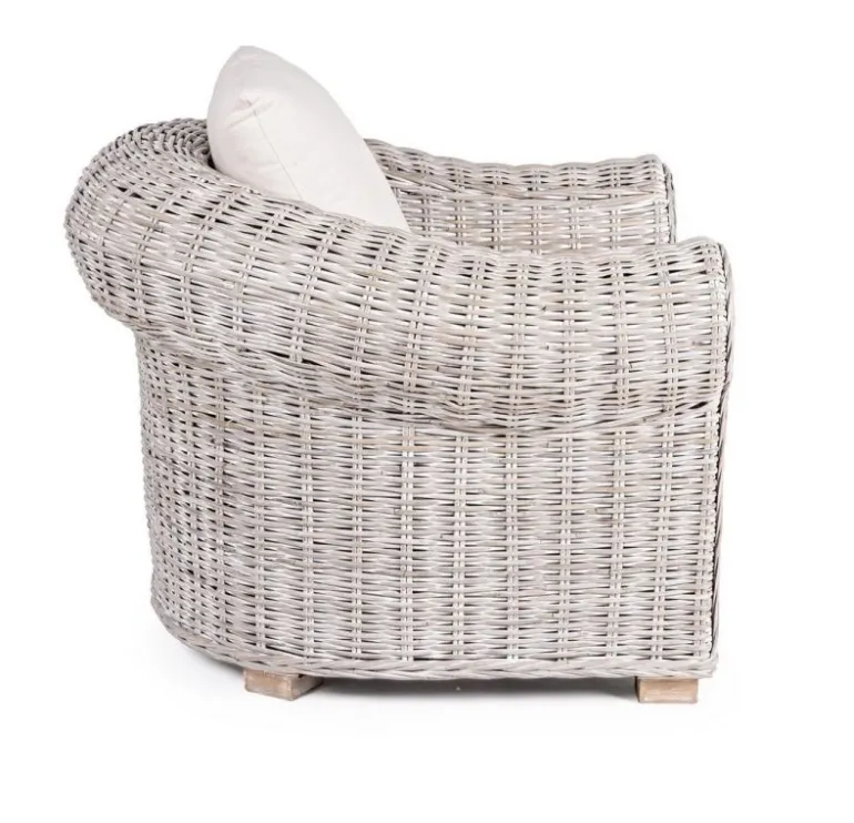 POLTRONA IN FIBRE NATURALI - COBA