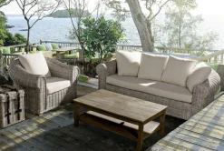 POLTRONA IN FIBRE NATURALI - COBA