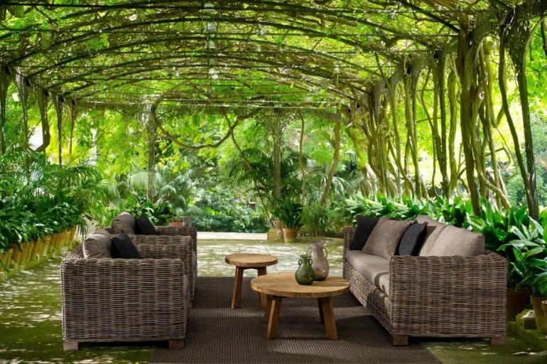 POLTRONA IN FIBRE NATURALI - FORTALEZA