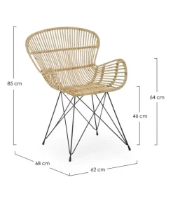 POLTRONA IN FIBRE NATURALI - VENTURS