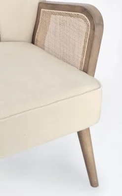 POLTRONA IN LEGNO NATURAL - VIRNA