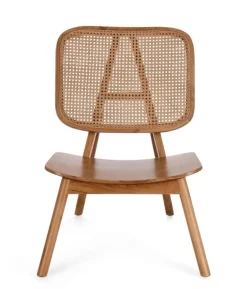 POLTRONA IN LEGNO NATURALE - YVES