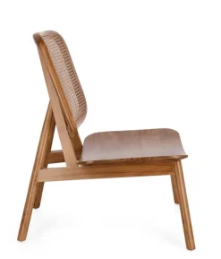 POLTRONA IN LEGNO NATURALE - YVES