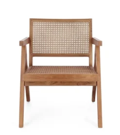 POLTRONA IN LEGNO NATURALE - GALIA