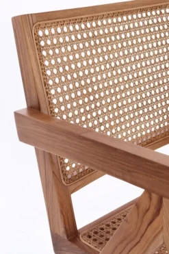 POLTRONA IN LEGNO NATURALE - GALIA