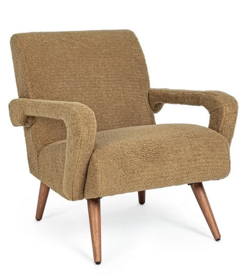 POLTRONA IN LEGNO PALM - BERNA