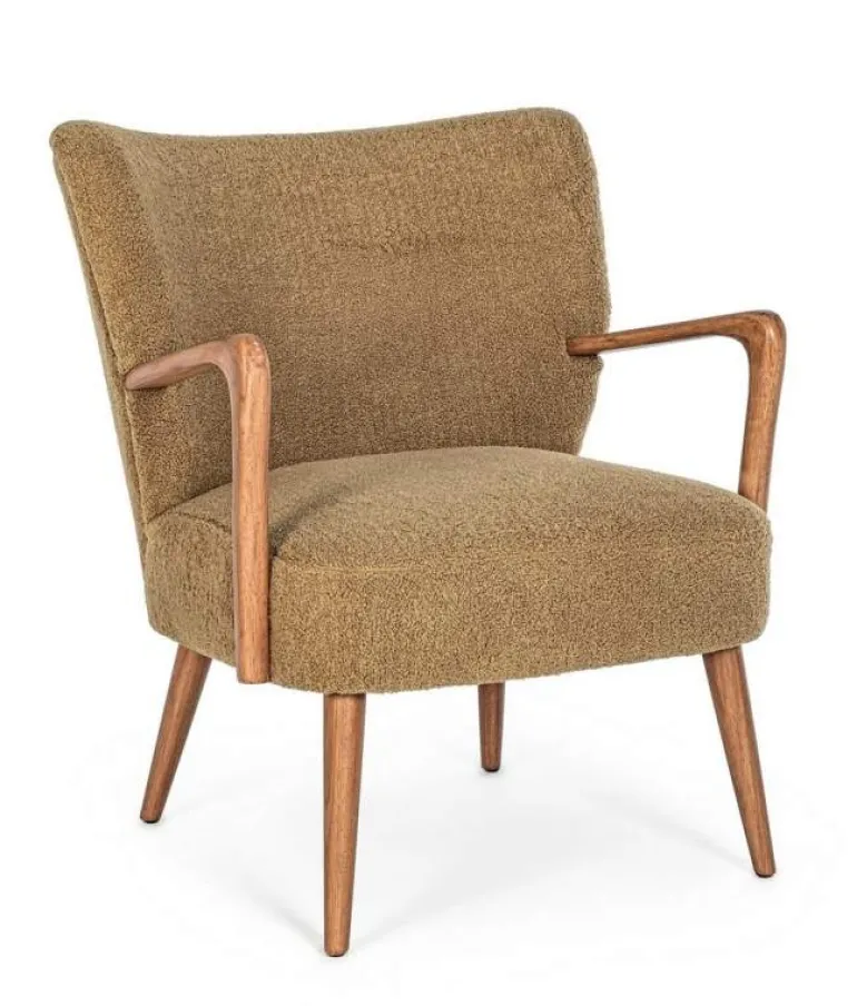 POLTRONA IN LEGNO PALM - MORITZ