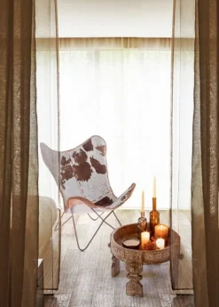 POLTRONA IN PELLE - BUFFALO