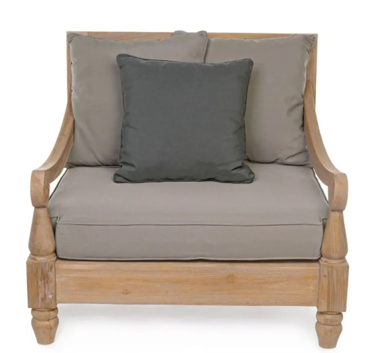 POLTRONA IN TEAK SFODERABILE - BALI FSC