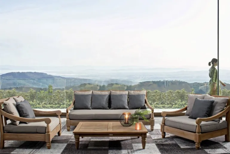 POLTRONA IN TEAK SFODERABILE - BALI FSC