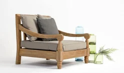 POLTRONA IN TEAK SFODERABILE - BALI FSC