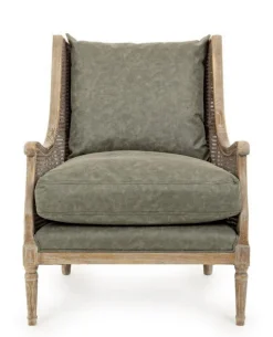 POLTRONA IN TESSUTO - CAROLINA