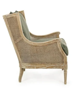 POLTRONA IN TESSUTO - CAROLINA