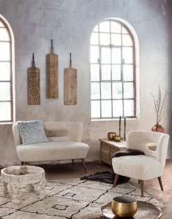 POLTRONA IN TESSUTO - CORTINA