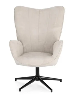 POLTRONA IN TESSUTO BEIGE - INAS