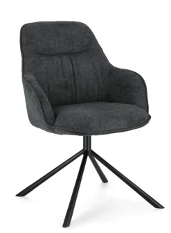 POLTRONA IN TESSUTO DARK - GRANT