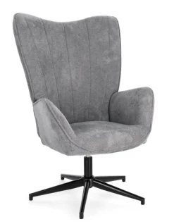 POLTRONA IN TESSUTO GRIGIO - INAS