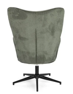 POLTRONA IN TESSUTO VERDE - INAS