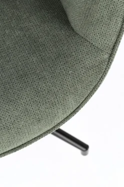 POLTRONA IN TESSUTO VERDE - INAS