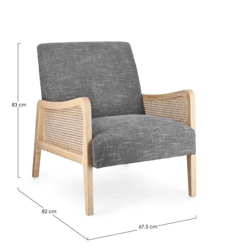 POLTRONA IN TESSUTO WINTER - DEANNA