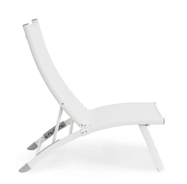 POLTRONA LOUNGE RECLINABILE BIANCA - TAYLOR