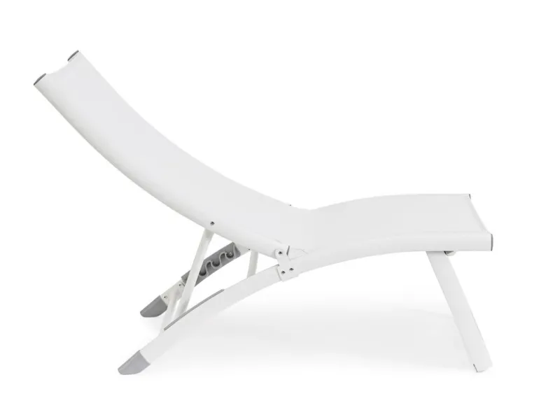 POLTRONA LOUNGE RECLINABILE BIANCA - TAYLOR