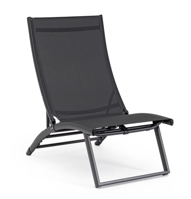 POLTRONA LOUNGE RECLINABILE GRIGIO SCURO - TAYLOR