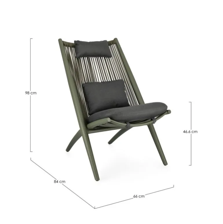 POLTRONA LOUNGE VERDE - ALOHA