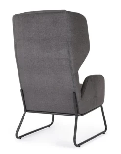 POLTRONA OPHELIA GRIGIO SCURO