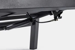 POLTRONA RECLINABILE IN ALLUMINIO ANTRACITE JX55 - KLEDI