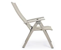 POLTRONA RECLINABILE IN ALLUMINIO PIEGHEVOLE - VICTOR