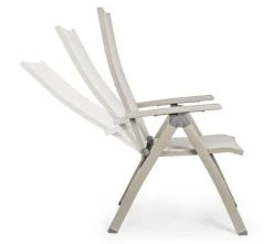 POLTRONA RECLINABILE IN ALLUMINIO PIEGHEVOLE - VICTOR