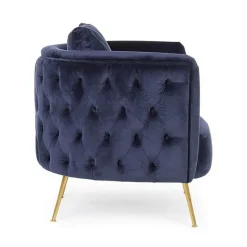 POLTRONA SFODERABILE BLU - TENBURY