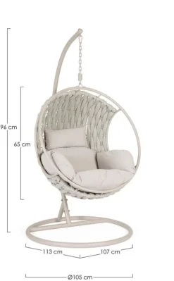 POLTRONA SOSPESA C-C GALAPAGOS LIGHT