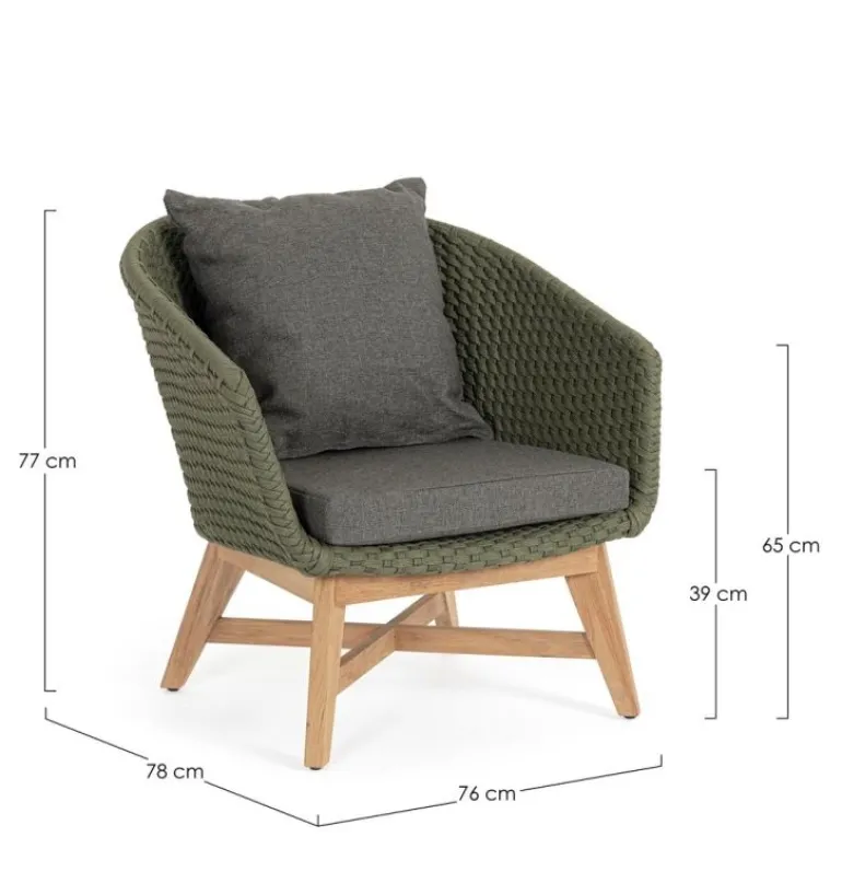 POLTRONA VERDE - COACHELLA