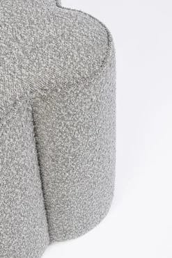 POUF EFFETTO BOUCLE' GRIGIO - COINTA