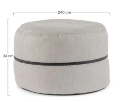 POUF GULIZAR GRAPHITE D50