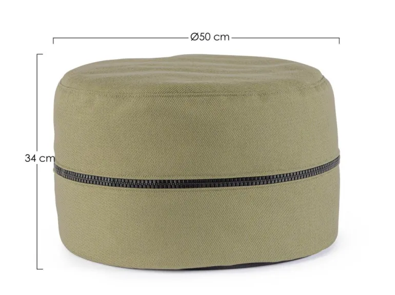 POUF GULIZAR OLIV D50
