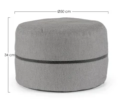 POUF GULIZAR SMOKY D50