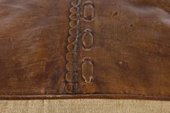 POUF IN PELLE - SANPARK FIVE